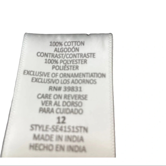 Sam Edelman Aztec Beaded Print Skirt  Sz: 12 - Picture 5 of 10